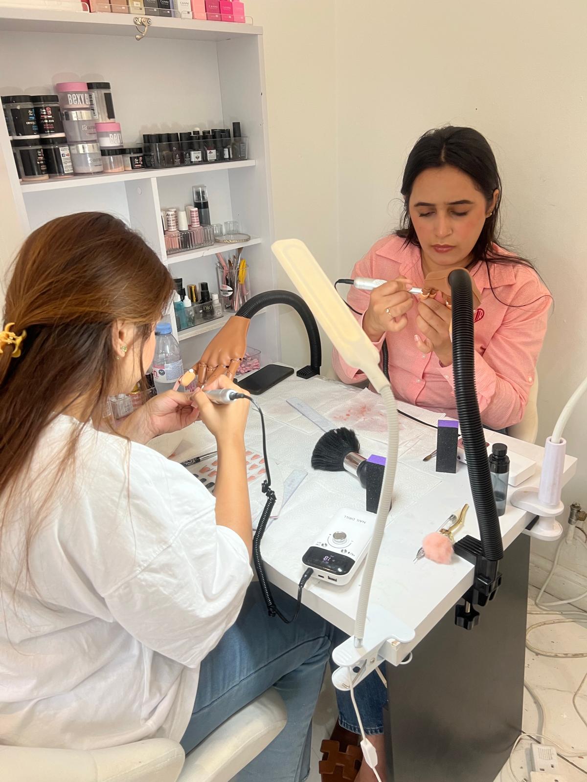 RMNailss Academy training session